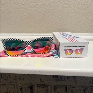 Goodr Server with a Checkered Past Sunglasses